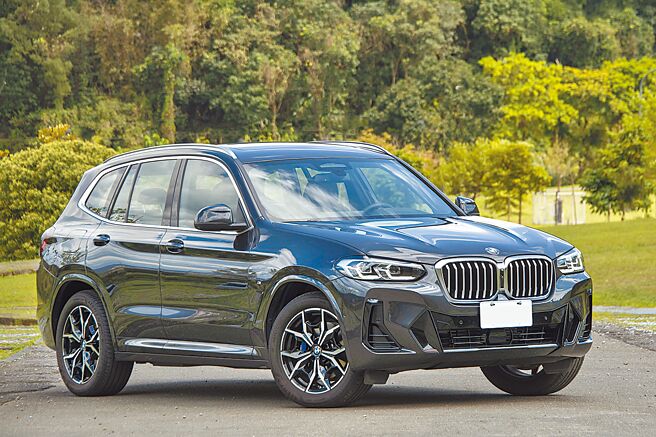 BMW X3售价247万元起。（陈大任摄）