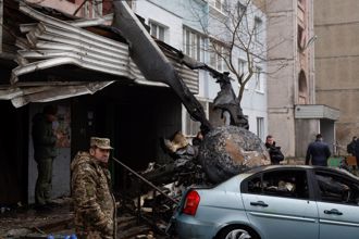 影》直升機墜毀基輔郊區釀18死 烏內政部長等3高官喪命