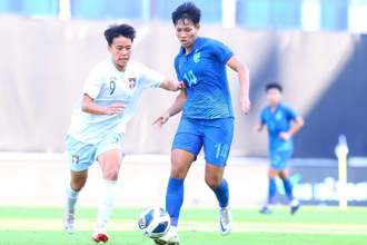 足球》兩度遭快攻破門 中華女將友誼賽0比2不敵泰國