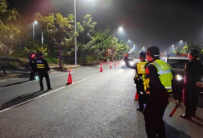 从1月20日至1月28日连续9天全时段编排快速打击犯罪警网。（翻摄照片／高雄洪靖宜传真）