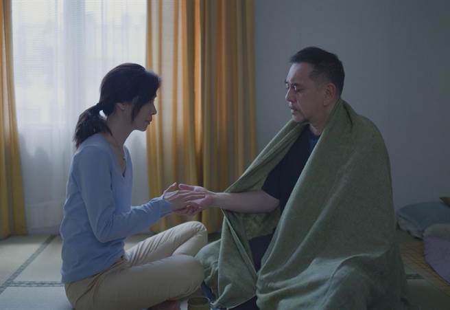 谢盈萱认为和黄秋生对戏像在上表演课。（中天提供）