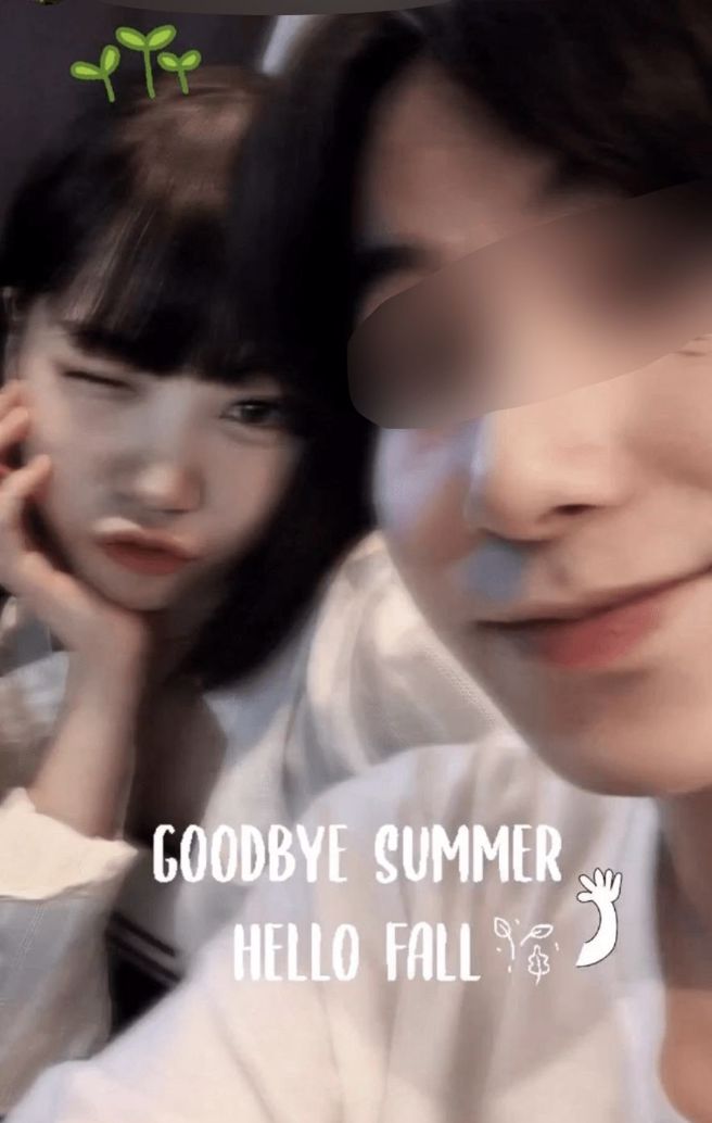 金采源与男方亲密照流出。（图／截图自推特）