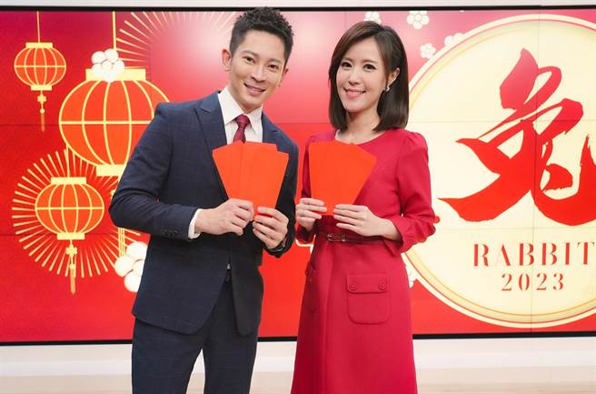 主播王显瑜（左）及黄筱纯。（镜电视提供）