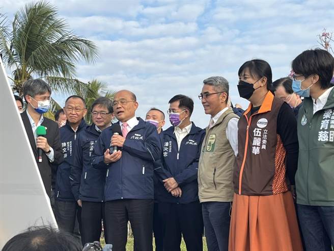 禁大陆螺狮粉挨批政治意识形态，苏贞昌回：不明就里。(林和生摄)