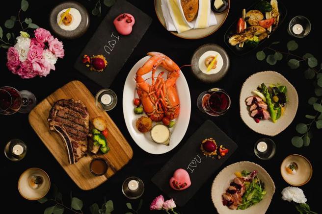 松山意舍酒店抢情人节商机，推出高空景观私厨套餐。（图／松山意舍酒店提供）★《中时新闻网》关心您：饮酒过量，有碍健康。酒后不开车，安全有保障！