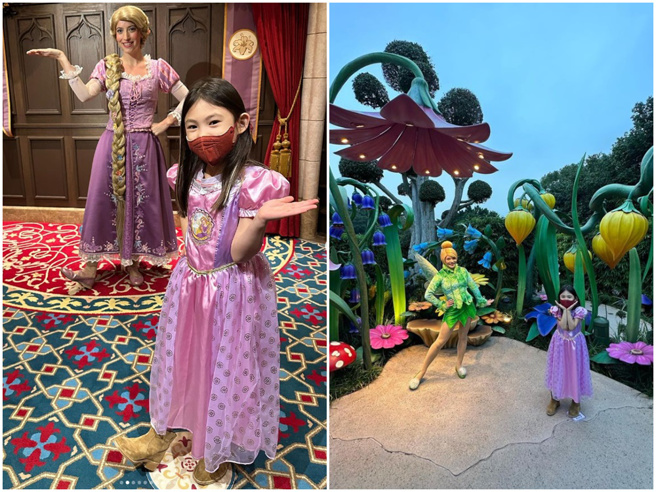 陈冠希女儿Alaia外型可爱。（图／IG@edisonchen）