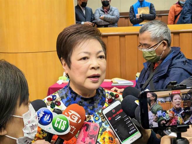 前基隆市議會議長張芳麗18日遭國民黨中常會開除黨籍。（張志康攝）