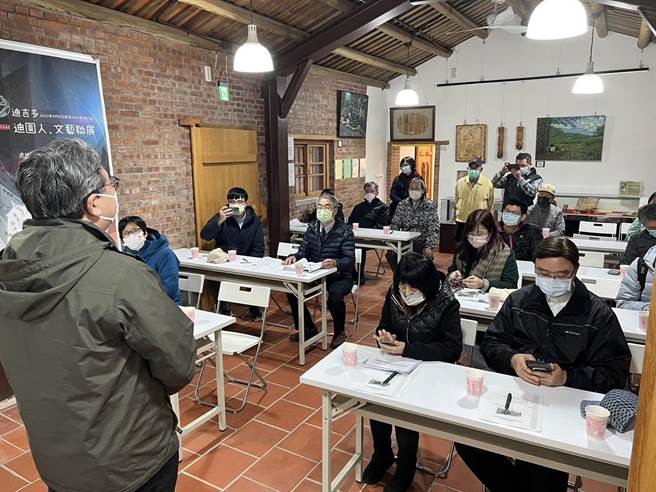 立委黃世杰近期邀集相關單位會勘，釐清修繕需求，盼早日修復避免影響古蹟保存。（文化局提供／蔡明亘桃園傳真）