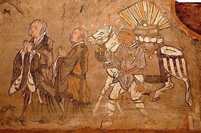 敦煌石窟的玄奘取经图