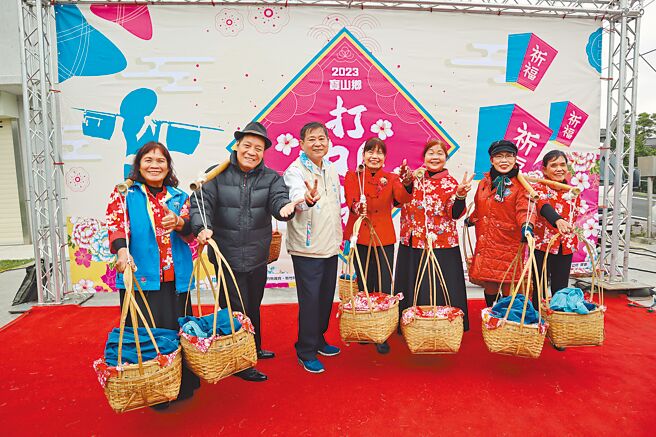 新竹县宝山乡公所将在2月4日举办打中午活动，该习俗延续超过180年未曾间断。（邱立雅摄）