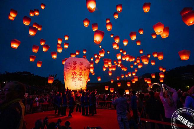 新北市平溪天灯节(资料照片)
