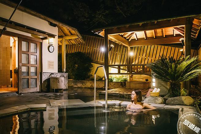 知本温泉全台知名，图为知本老爷风吕。(知本老爷提供)