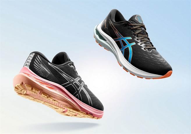ASICS推出全新进化版支撑型跑鞋GT-2000 11，搭载最新FF BLAST 中底科技减轻重量并增加能量回弹，3780元。（ASICS提供）