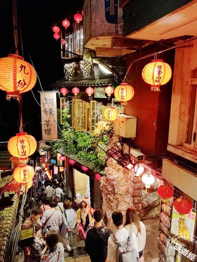 九份老街(攝影：洪書瑱)
