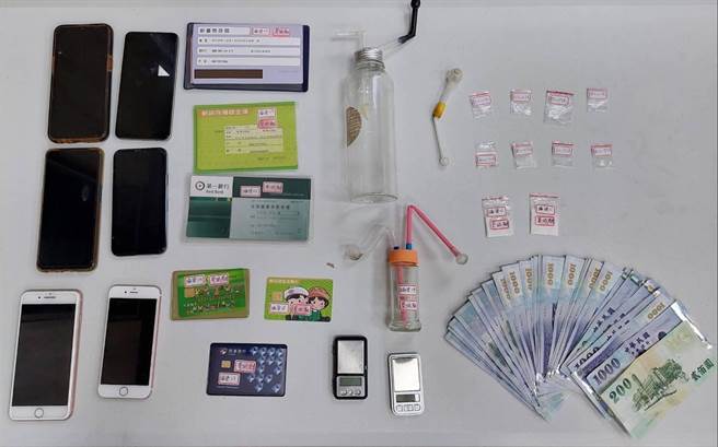 南投警方破獲人蛇詐欺集團。（民眾提供／廖志晃南投傳真）