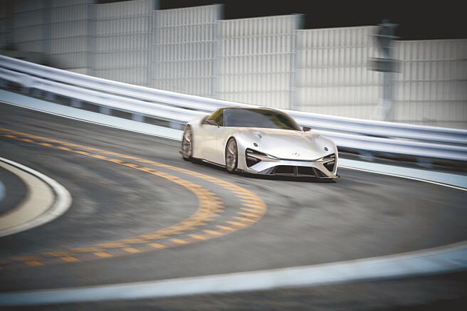 Lexus Electrified Sport Concept承袭自LFA超跑精神，是款极具魅力的电动未来跑车。（和泰汽车提供）