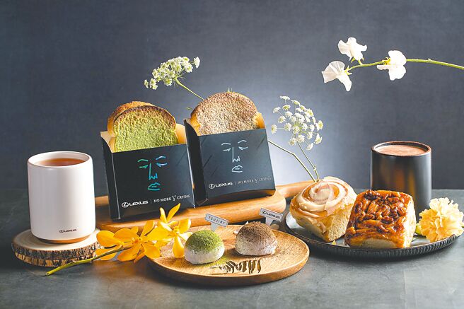 LEXUS ELECTRIFIED品牌概念店与正面奶酥、利茶舖等知名餐饮跨界合作。（和泰汽车提供）