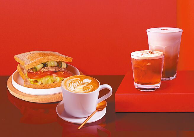 路易莎宣布部分餐食调涨5元，涨幅约7％，咖啡茶饮则维持原价。（路易莎提供）