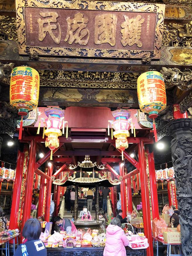 大甲镇澜宫是传统大甲53庄的信仰中心。(陈世宗摄)