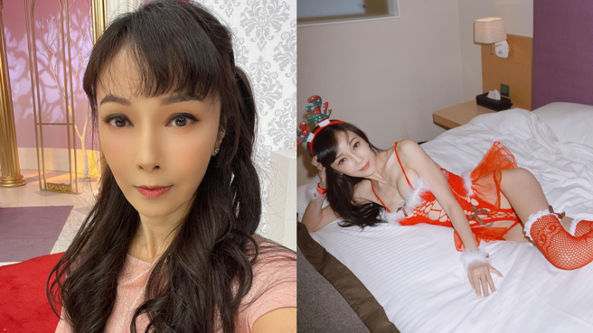 胡文英昨日晒出煮年菜的辣照，令网友大喷鼻血。（图／FB@美魔女胡文英）