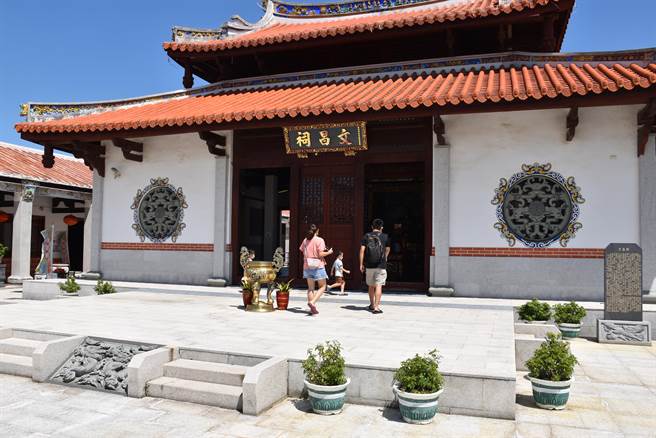 苗栗县后龙镇英才书院推春节系列活动。（谢明俊摄）