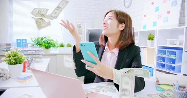 水瓶座、摩羯座、牡羊座偏财运超旺。（示意图／Shutterstock）