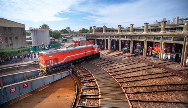 彰化扇形车库，别具一番诗情画意。（参山处提供）