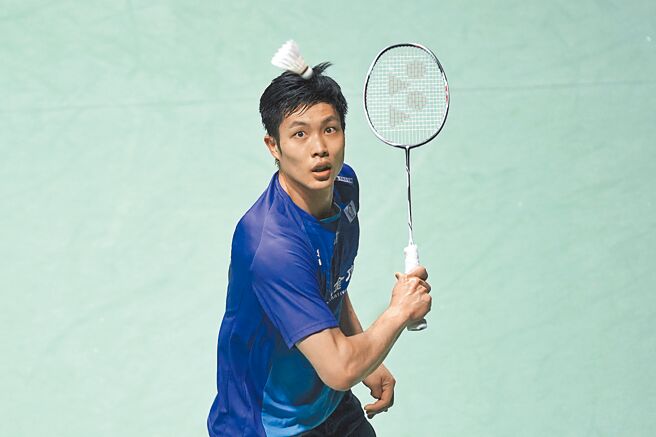 周天成在印度羽球赛打入8强。（美联社资料照片）