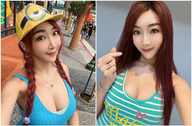 资生堂千金李宓。(图/李宓 脸书)