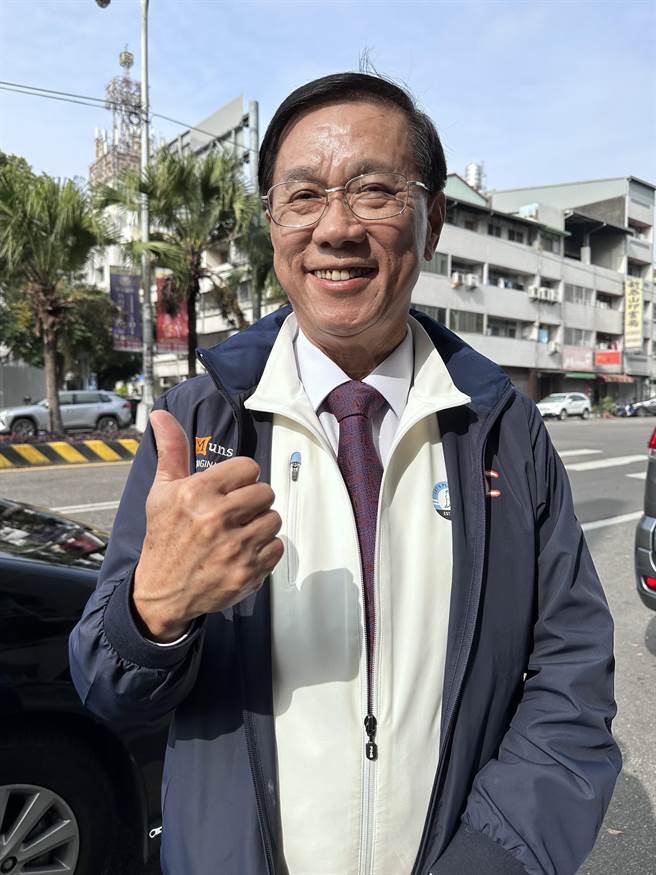 国民党徵召前南投县长林明溱，参与立委补选。（廖志晃摄）