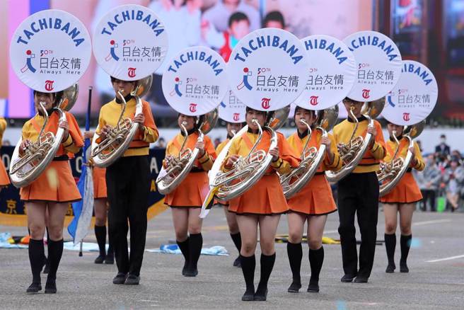 圖為橘高校去年雙十國慶來台表演。(資料照／黃世麒攝)