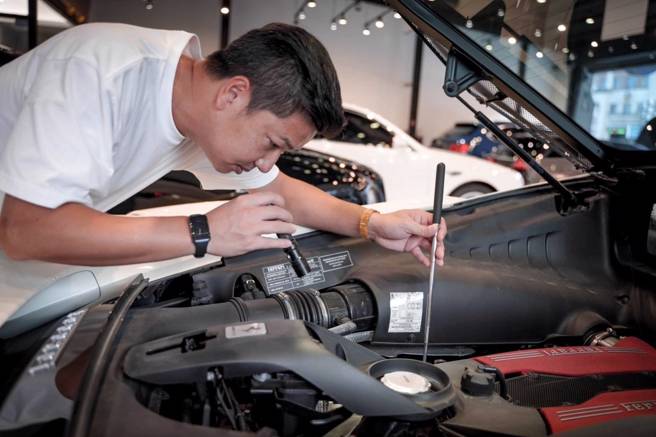 想便宜入手二手超跑之前，车商是否有「车辆鑑定报告」很重要！（魏正源提供）