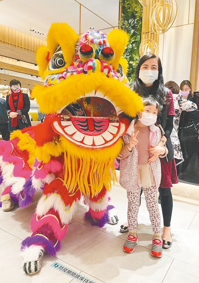 新庄宏匯广场大年初一将带来「开春醒狮高桩秀」活动。（宏匯广场提供）