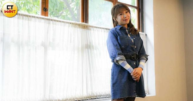 佩甄认为「吸阳气」很重要，因为这样才能吸取正能量。（图／庄立人摄）