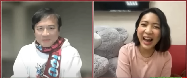 徐巧芯于大年初一（22日）接受彭文正专访。（取自彭文正「政经关不了」）