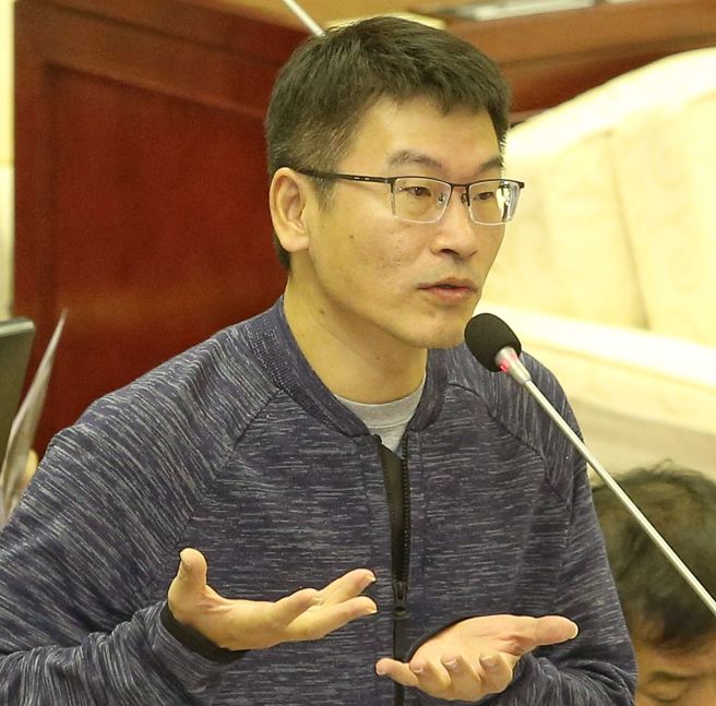 民进党前台北市议员梁文杰。（资料照片，王英豪摄）