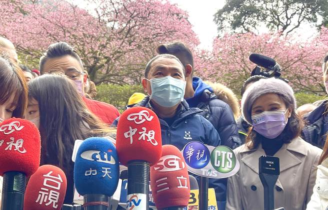 面对柯文哲蓝白合的言论，侯友宜认为在台湾不分族群党派。（吕健豪摄）