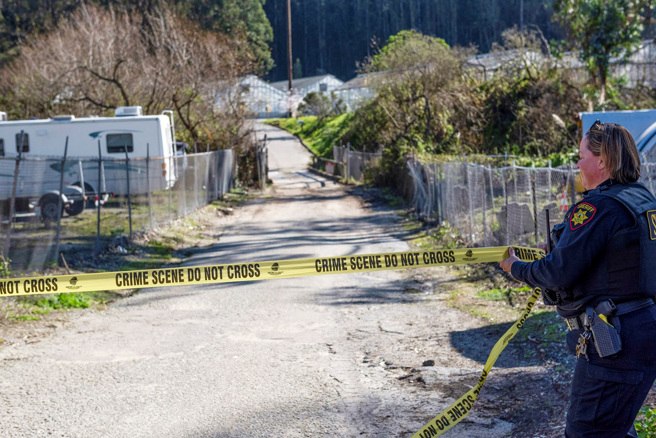 66岁华人凶嫌赵春利（Zhao Chunli，音译）23日前往加州2处农场开枪，造成7死1伤，他随后被捕，警方定调可能是「职场暴力事件」。（图／路透社）