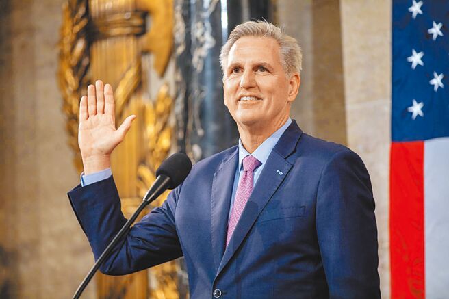 美国眾议院议长麦卡锡。(摘自麦卡锡脸书)