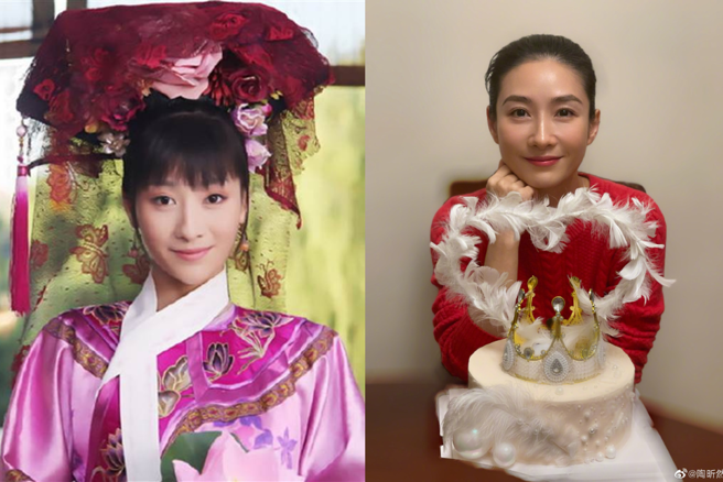 陶昕然淡出演艺圈，过去遭酸「比不上孙俪」。（图／截图自微博）