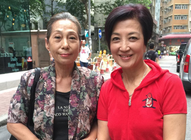 李枫（左）与马海伦昔一同出演港片《爱回家》。（图/cat7115_yeah IG）