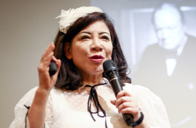 媒体人陈文茜分享葬身之地的设计理念。（图／中时资料照）