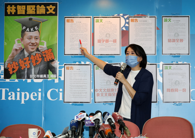 國民黨立委王鴻薇認為，民進黨若繼續全黨戰台大，無疑是與台灣社會對立。（資料照,劉宗龍攝）