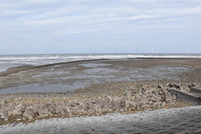 苗栗县后龙镇外埔沿岸合欢石沪是具有近200年歷史，被文化部订为国家文化景观。（谢明俊摄）