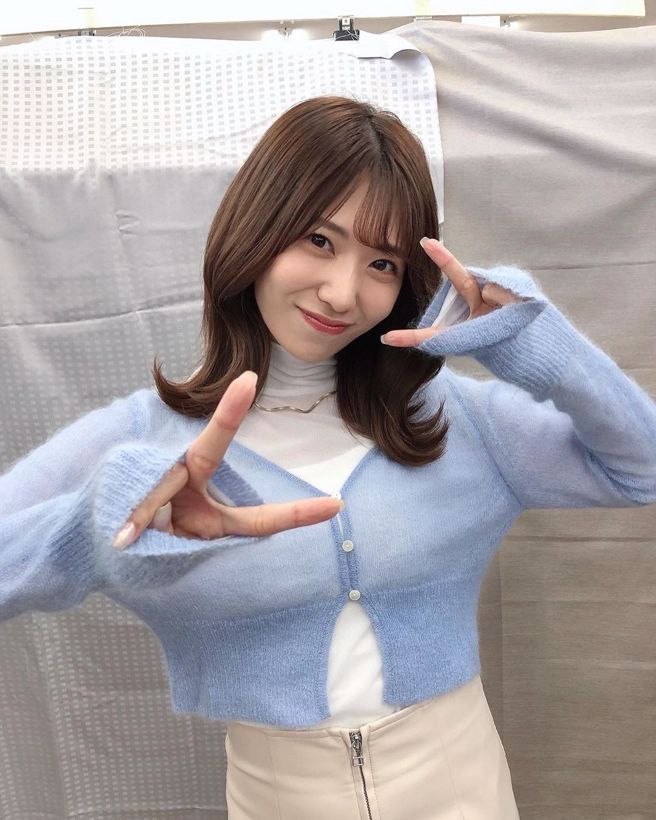 山岸逢花穿衣风格多为甜美路线。（图／aikayamagishi Instagram）