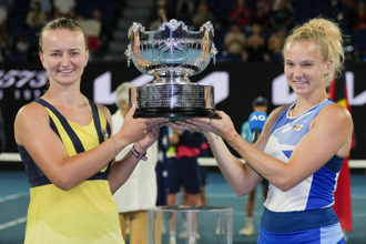 澳網》捷克女雙組合太威 斬獲第7座四大賽冠軍
