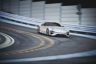 Lexus電動超跑概念車 首次登台
