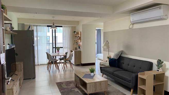 凯旋青树社宅样品屋开放参观。（高市都发局提供／杨舒婷高雄传真）