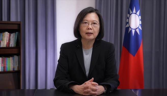 蔡英文总统(资料照片，总统府提供)