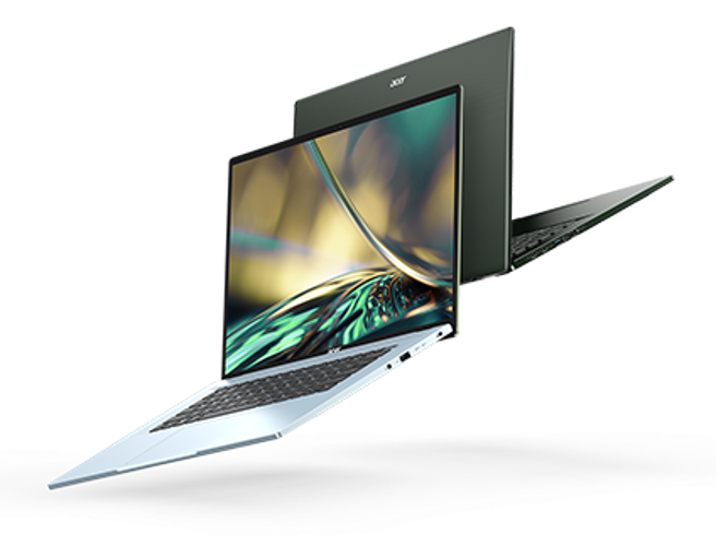 世界最輕的16吋OLED筆電Acer Swift Edge（宏碁提供）